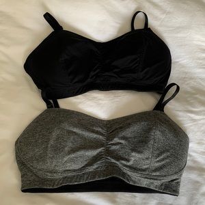 Motherhood Maternity Sports Nursing Bras. set of 2 size L